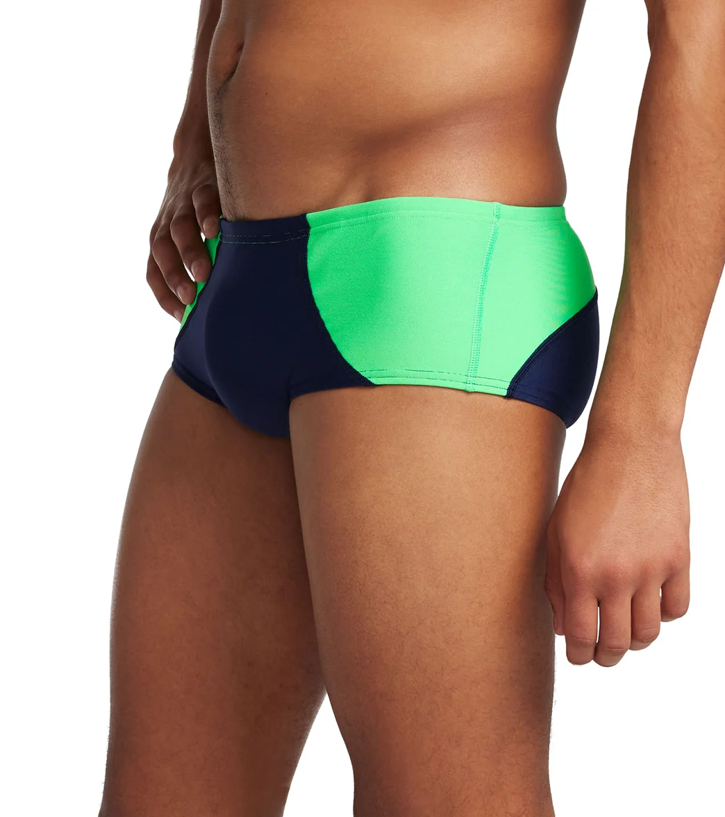 Speedo Vibe Men's Colorblock Euro Brief Swimsuit - Image 13