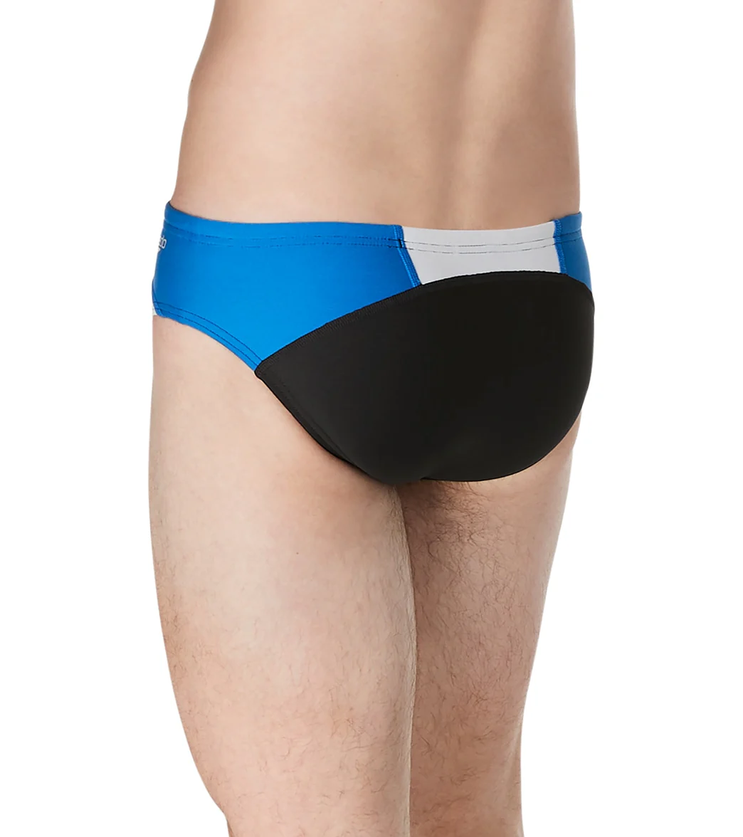 Speedo Vibe Men's Dual Colorblock One Brief Swimsuit - Image 9