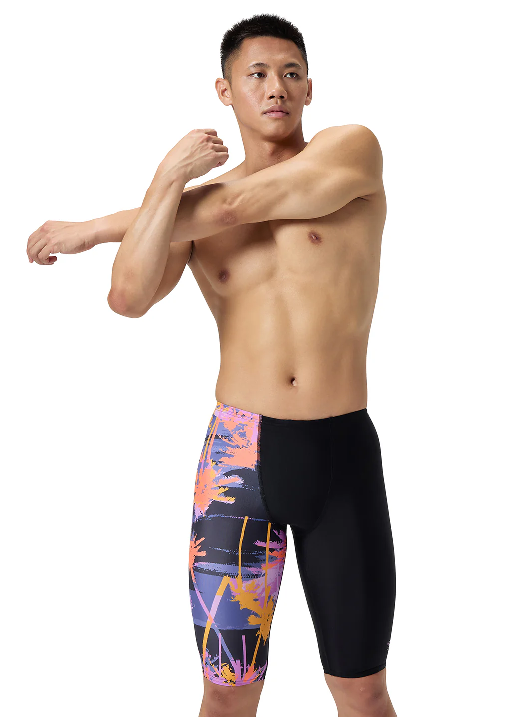 Speedo Vibe Men's Eco Printed Jammer Swimsuit - Image 3