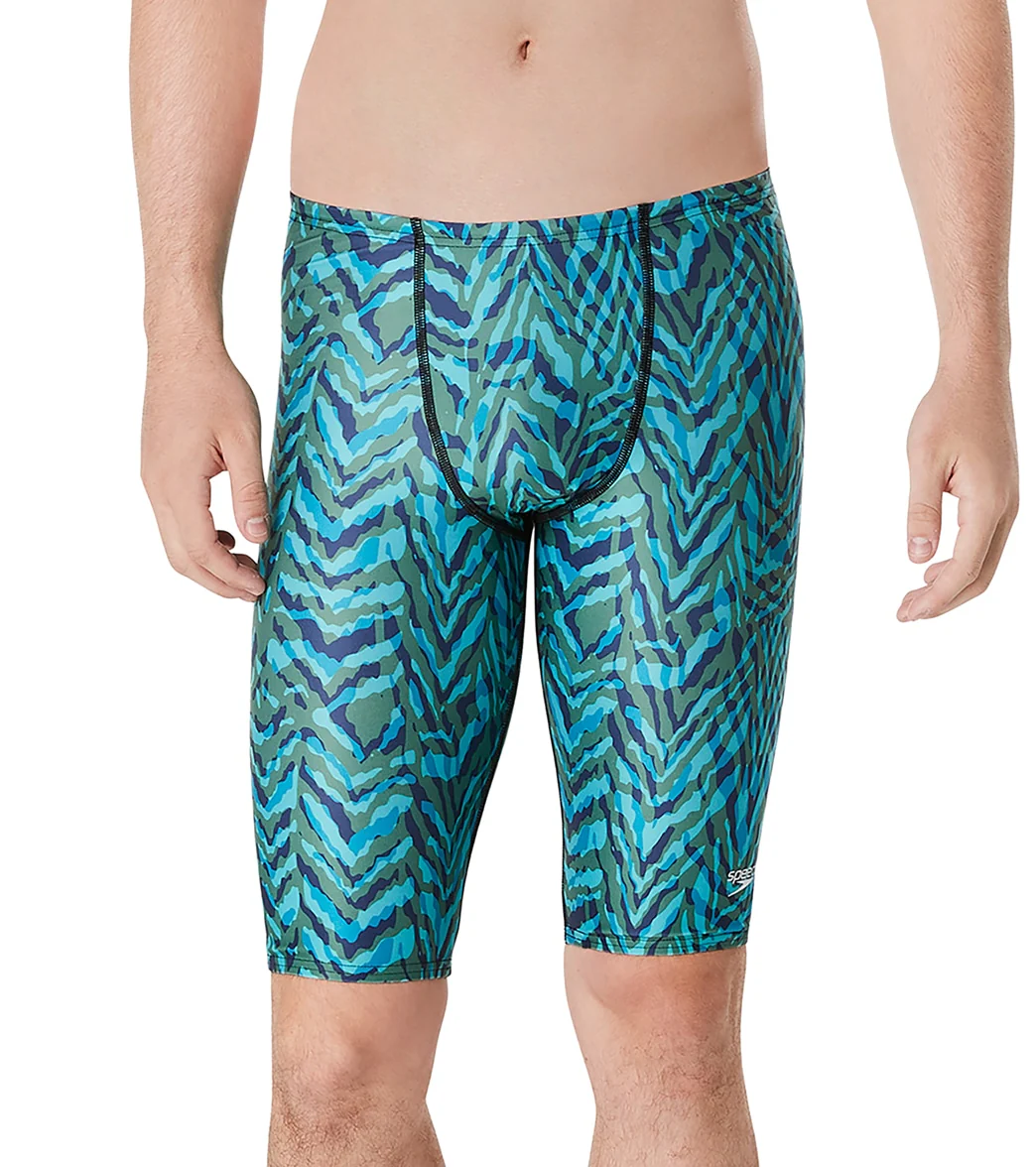 Speedo Vibe Men's Eco Pro LT Printed Jammer Swimsuit - Image 6