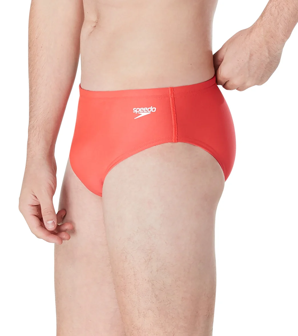 Speedo Vibe Men's Solid One Brief Swimsuit - Image 36