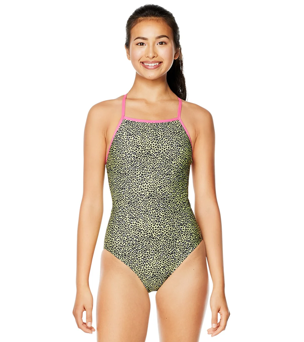 Speedo Vibe Women's  Printed X Back One Piece Swimsuit - Image 2