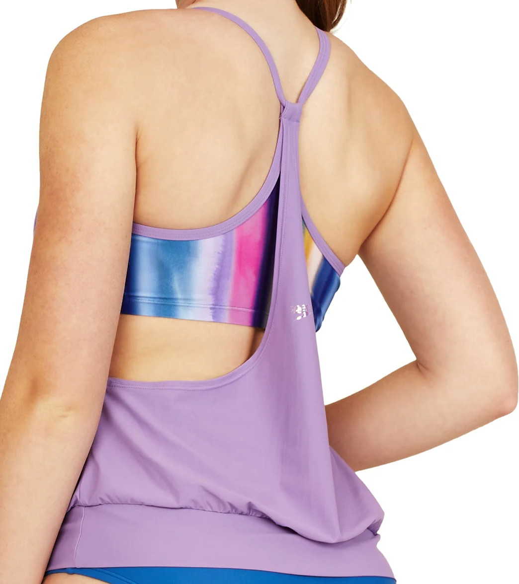 Speedo Women's Blouson Tankini Top - Image 5