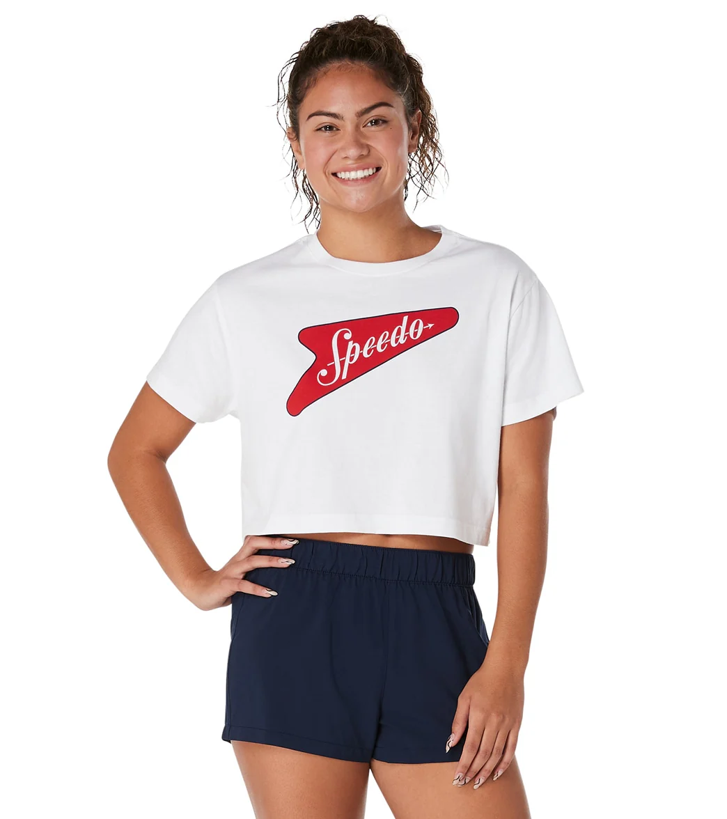 Speedo Women's Bondi Crop Tee - Image 7