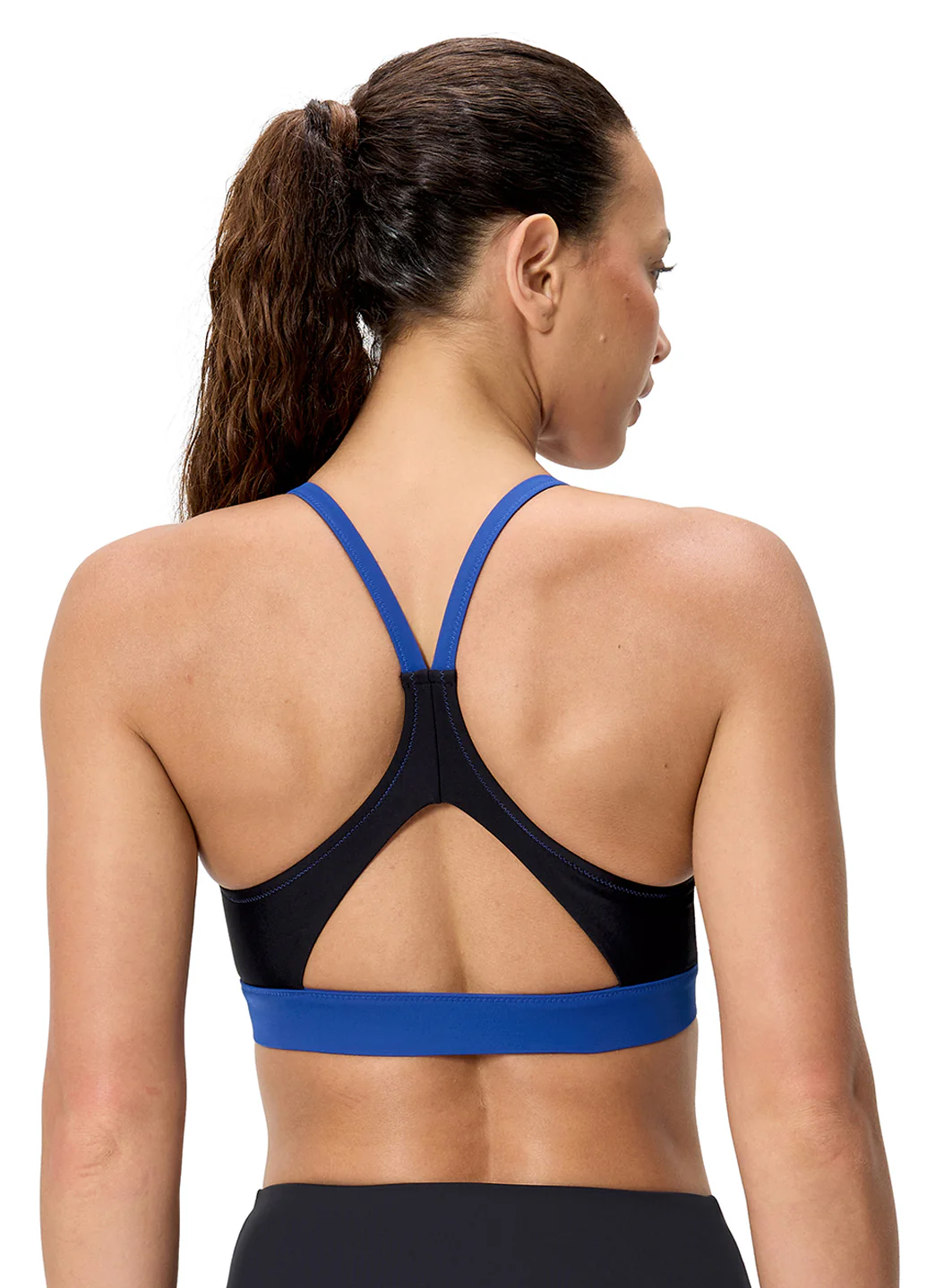Speedo Women's Colorblock Racerback Bikini Top - Image 5