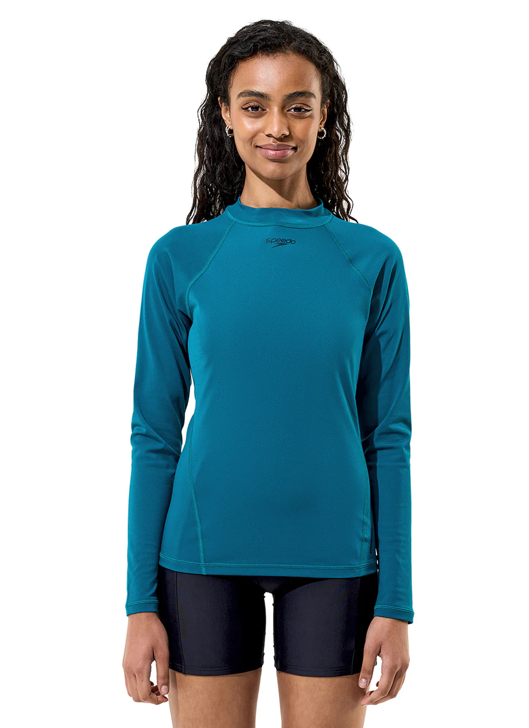Speedo Women's Endurance+ Long Sleeve Rash Guard - Image 2