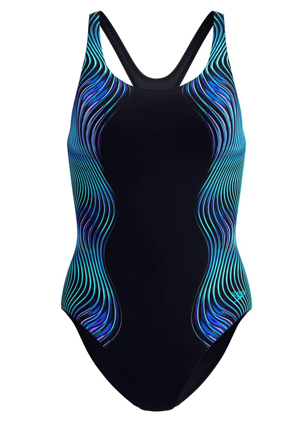 Speedo Women's Engineered Print Medalist One Piece Swimsuit - Image 3