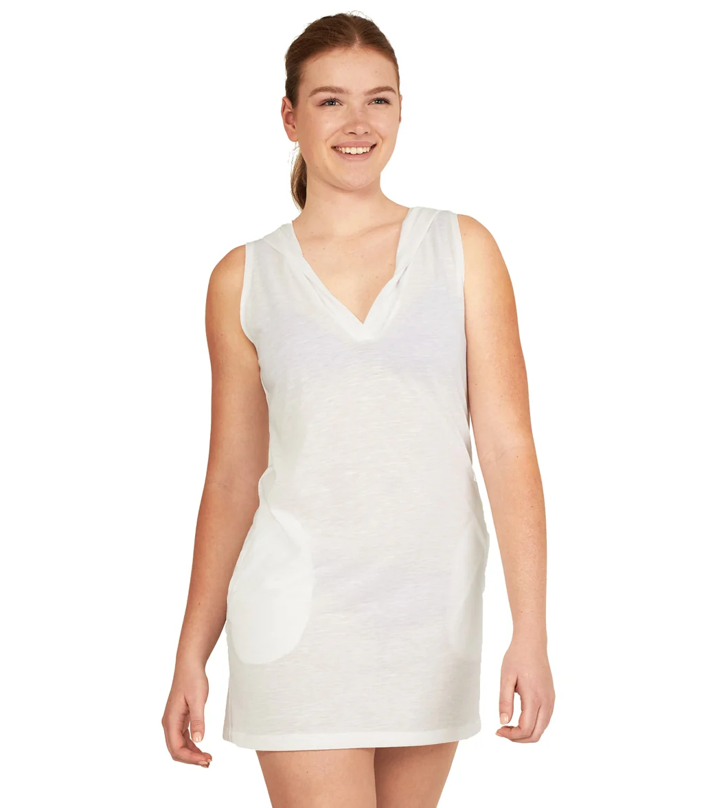 Speedo Women's Hooded Cover Up Dress - Image 15