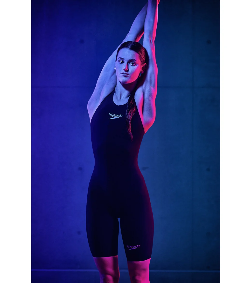 Speedo Women's LZR Valor 2.0 Closed Back Kneeskin Tech Suit Swimsuit - Image 18