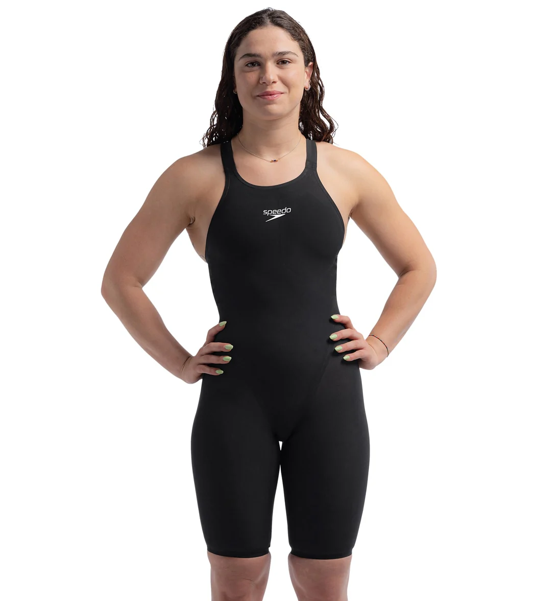 Speedo Women's LZR Valor 2.0 Closed Back Kneeskin Tech Suit Swimsuit - Image 2