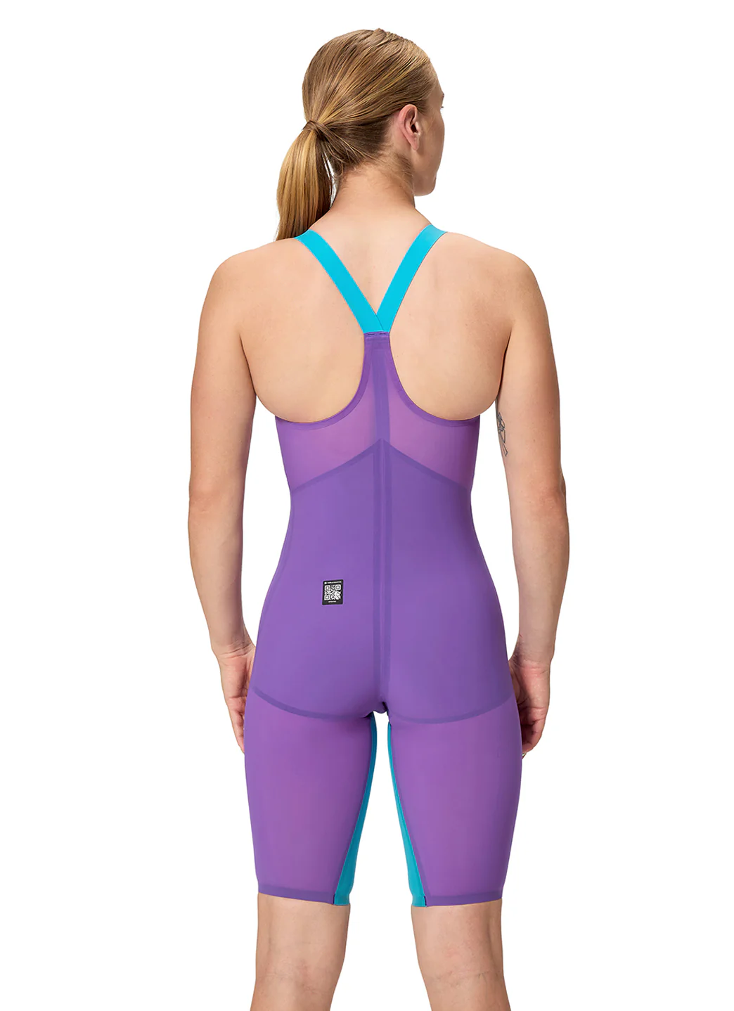 Speedo Women's LZR Valor 2.0 Closed Back Kneeskin Tech Suit Swimsuit - Image 43