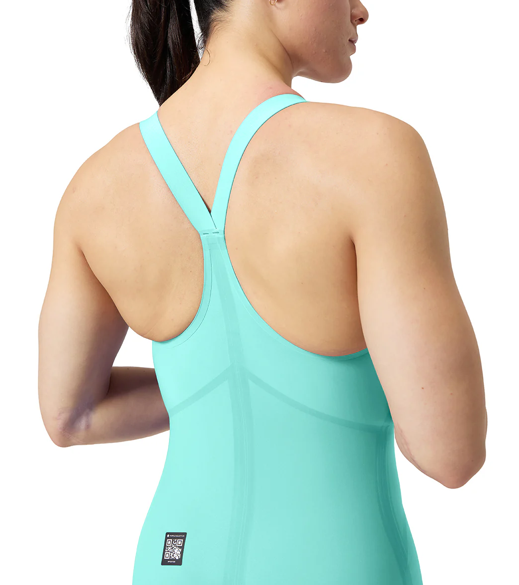 Speedo Women's LZR Valor 2.0 Closed Back Kneeskin Tech Suit Swimsuit - Image 80