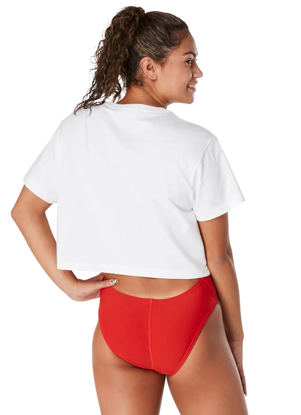 Speedo Women's Pride Cropped Tee - Image 5