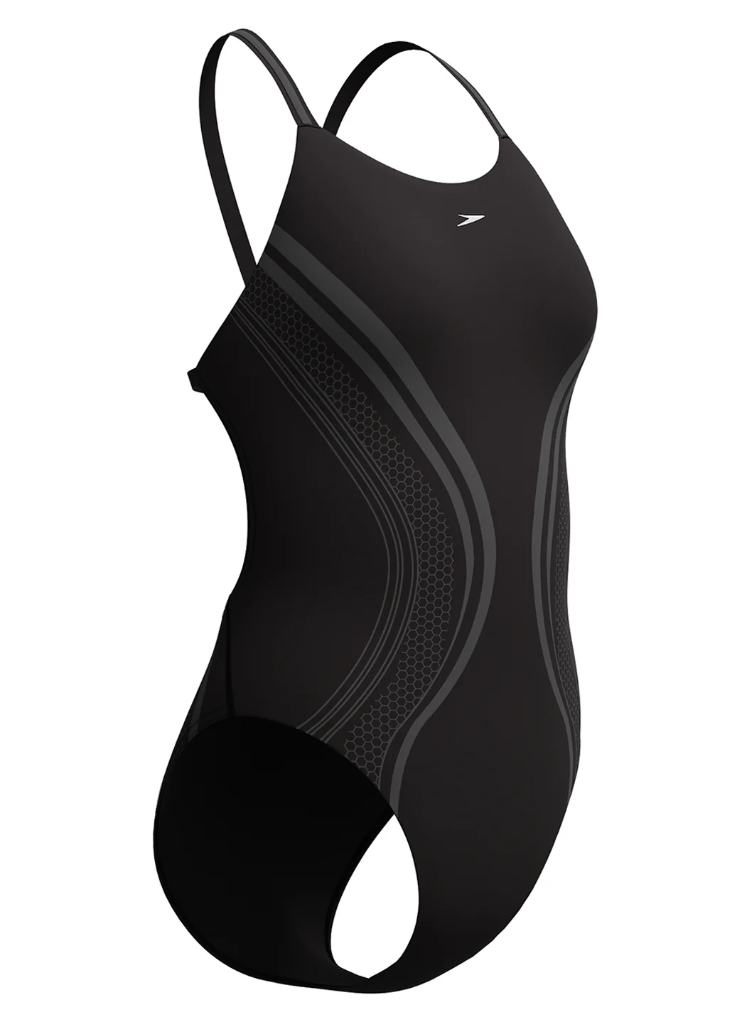 Speedo Women's Printed Active Back One Piece Swimsuit - Image 7