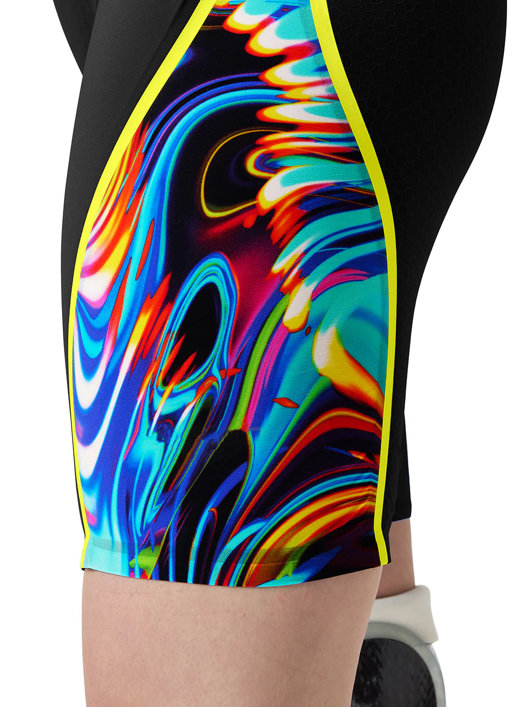 Speedo Women's Printed LZR Intent 2.0 Open Back Kneeskin Tech Suit Swimsuit - Image 9