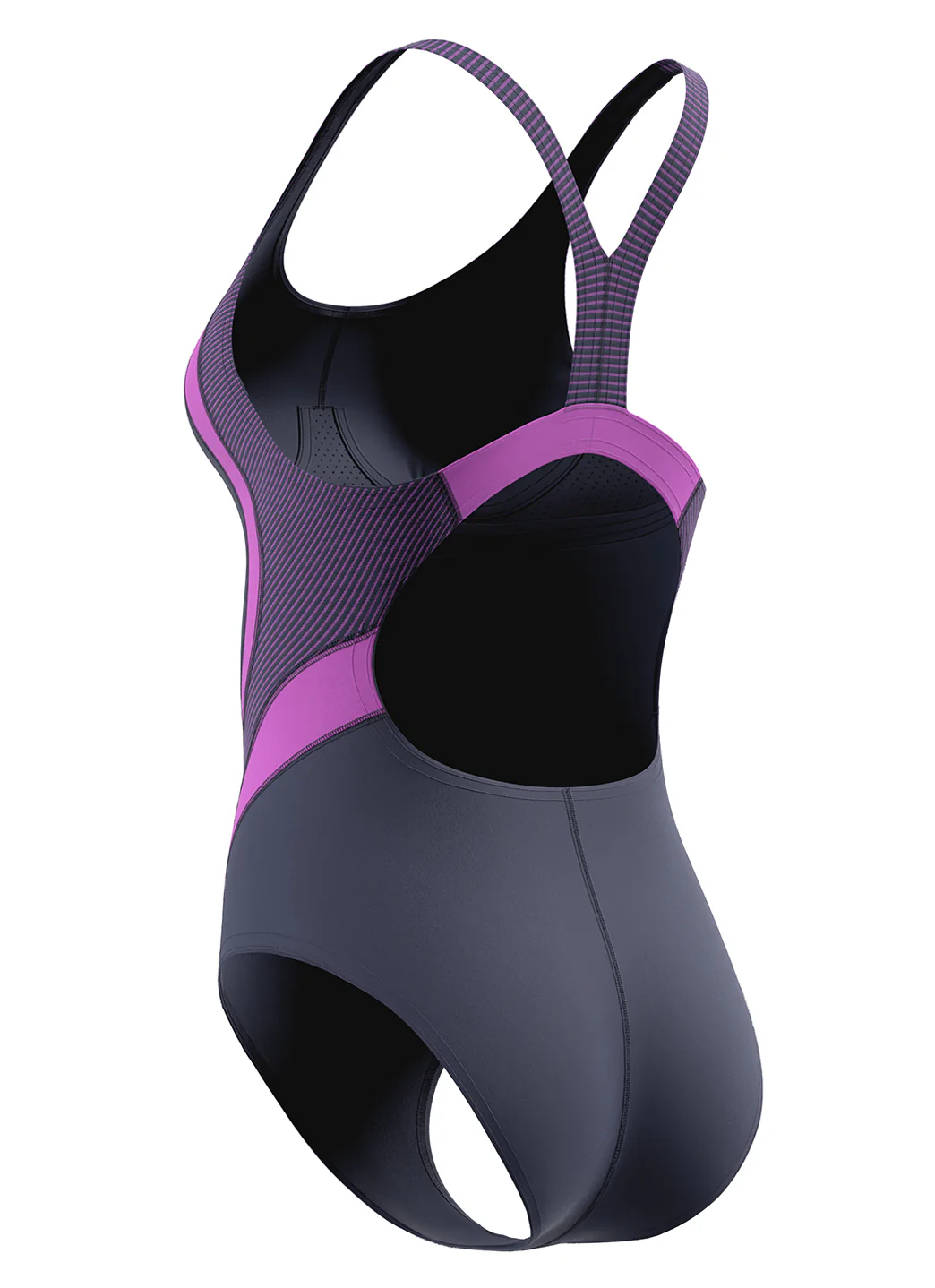 Speedo Women's Quantum Ribbed Splice One Piece Swimsuit - Image 19
