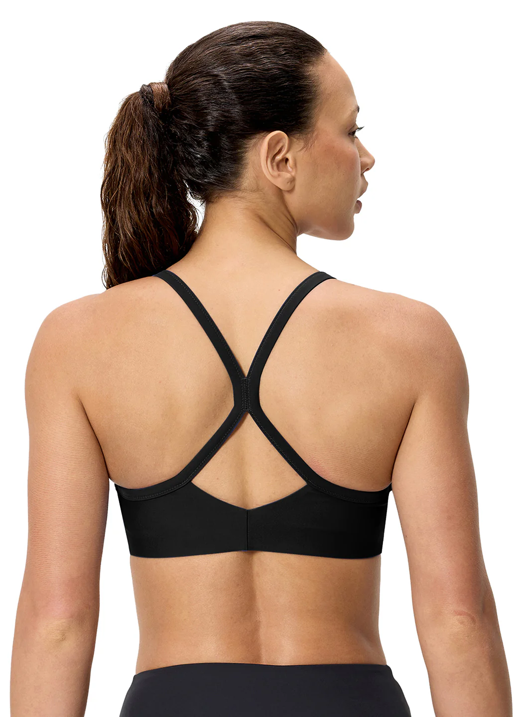 Speedo Women's Solid Racerback Bikini Top - Image 4