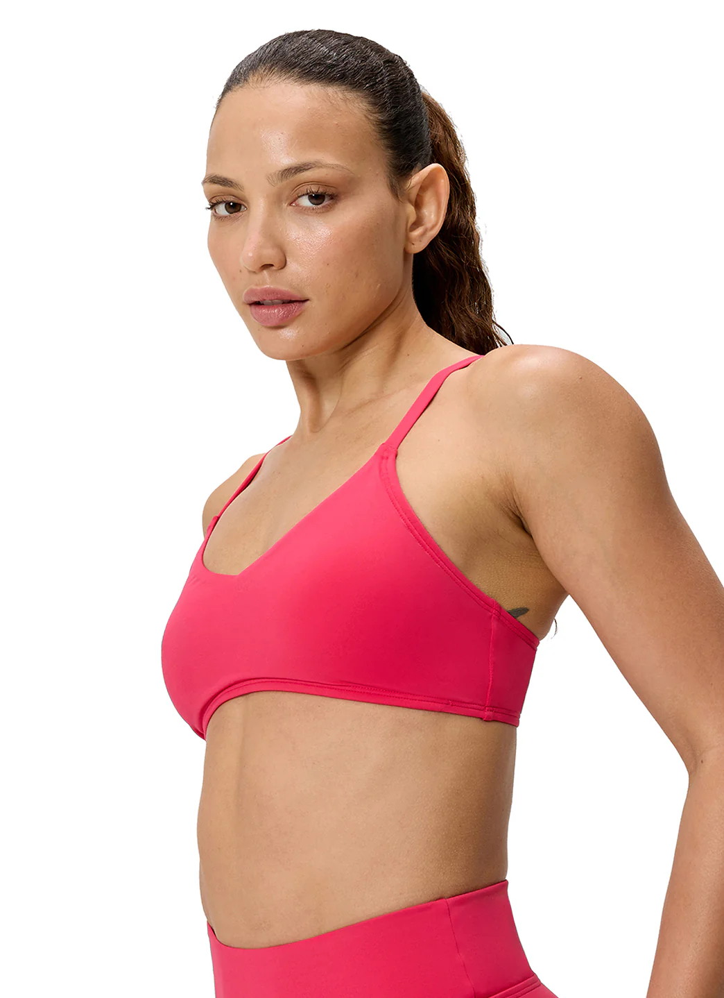 Speedo Women's Solid Triangle Bikini Top - Image 11