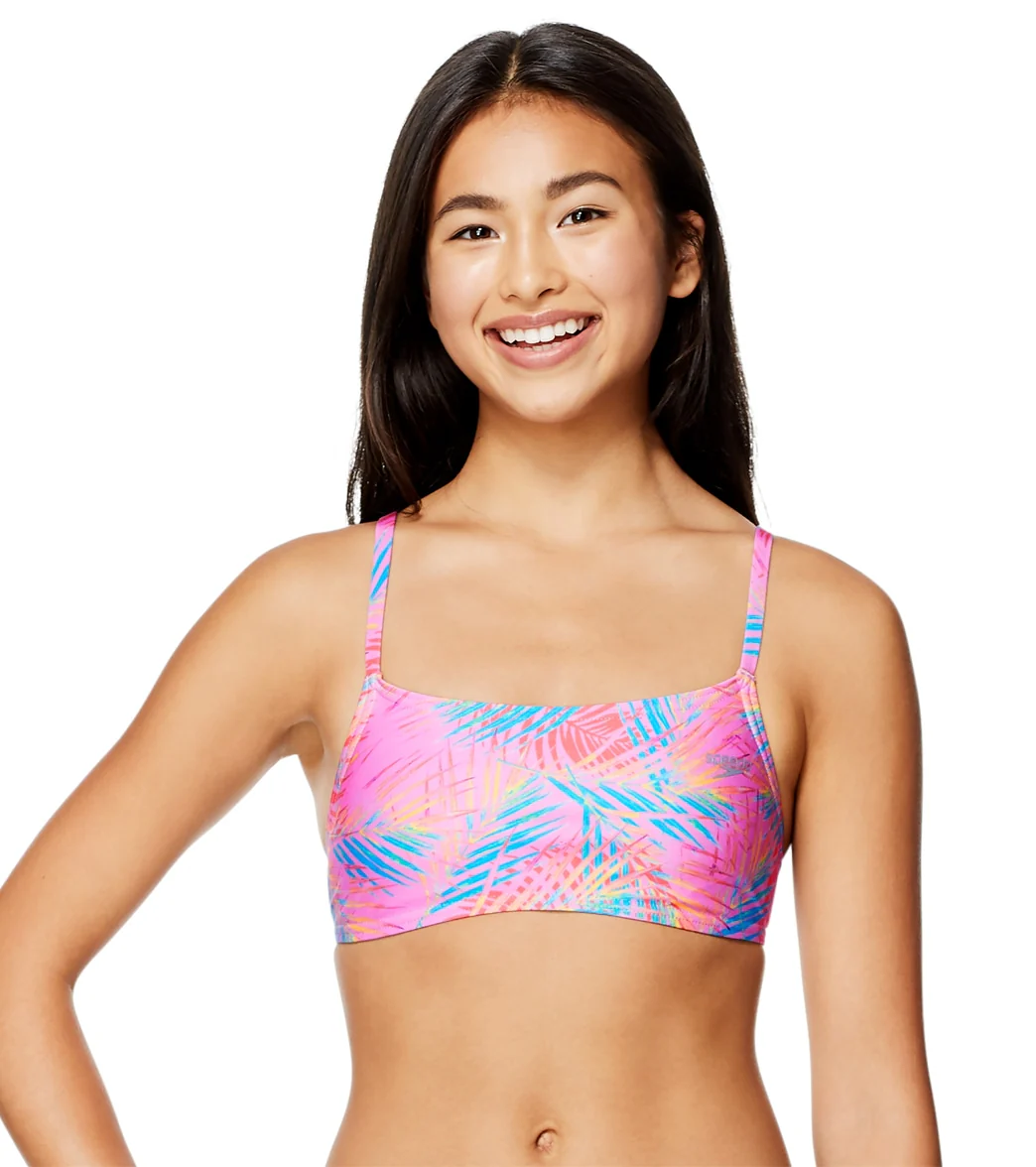 Speedo Women's Strappy Fixed Back Bikini Top - Image 34