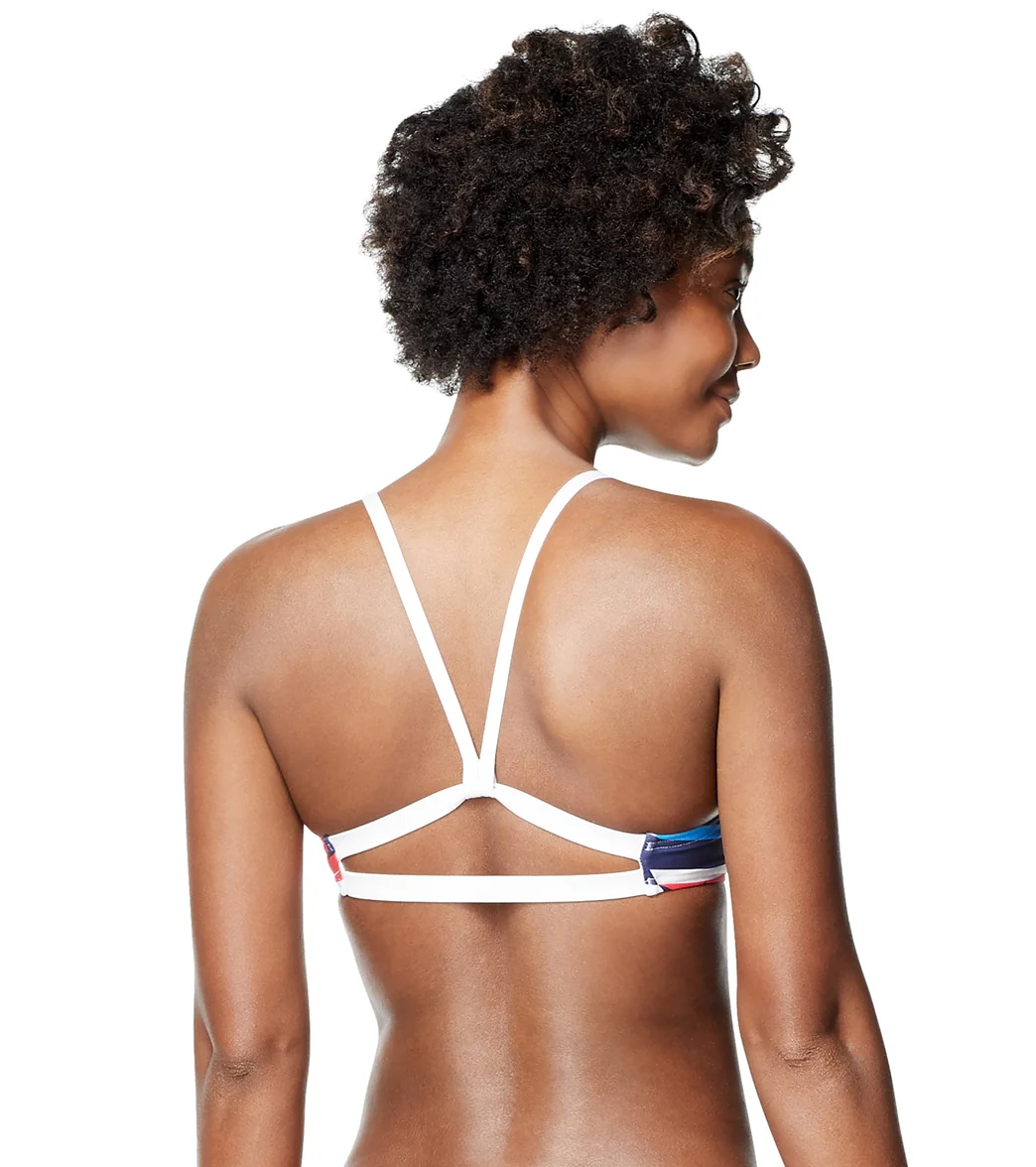 Speedo Women's Strappy Fixed Back Bikini Top - Image 42