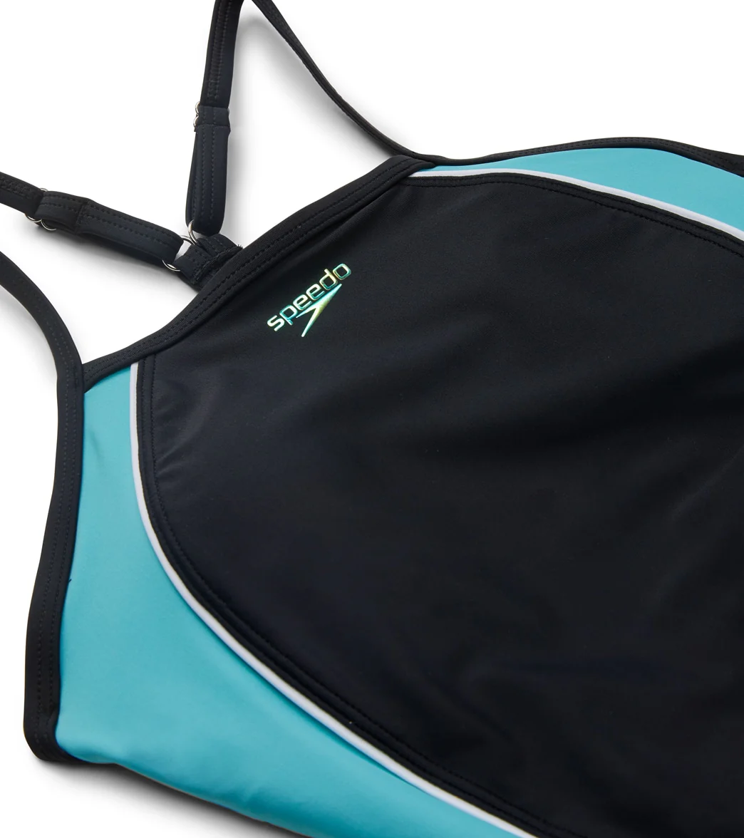 Speedo Women's Thin Strap Quantum One Piece Swimsuit - Image 4