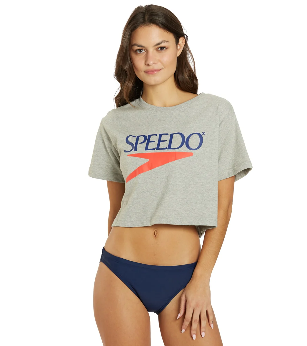 Speedo Women's Vintage Cropped Tee - Image 6