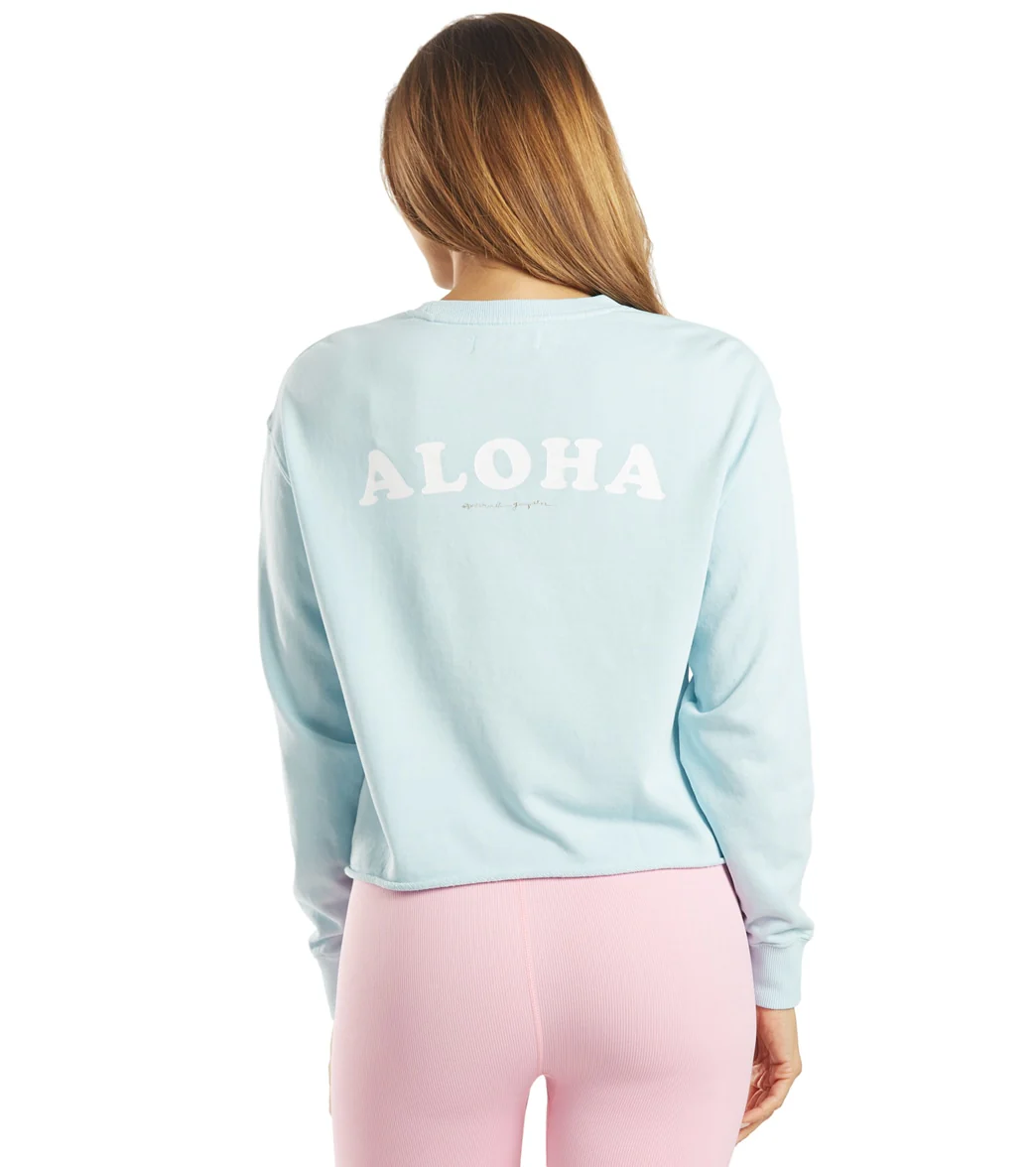 Spiritual Gangster Aloha Mazzy Pullover Sweatshirt - Image 3
