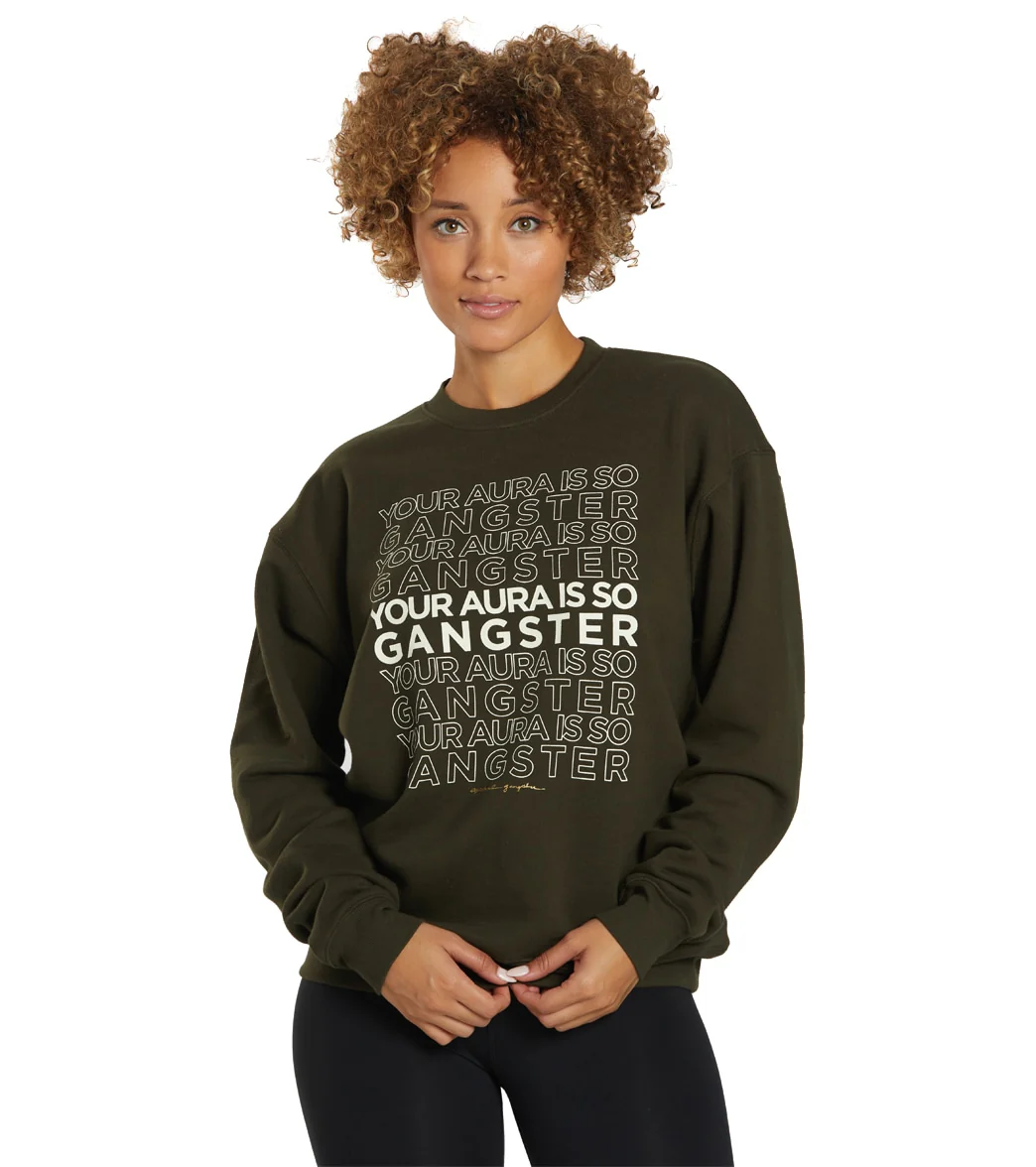 Spiritual Gangster Aura Boyfriend Pullover - Image 7