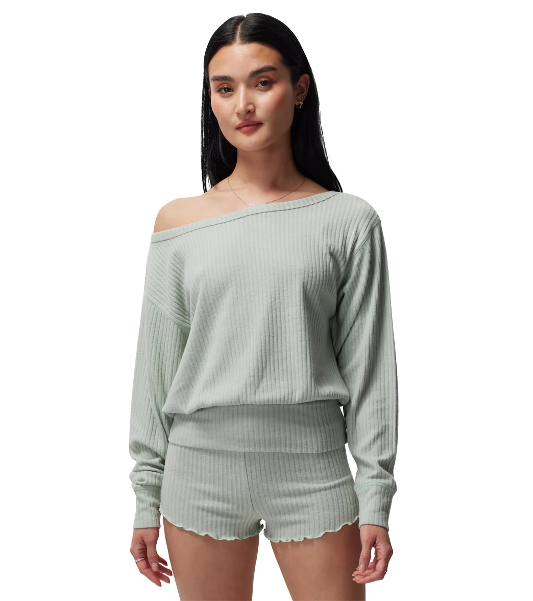 Spiritual Gangster Ballet Rib Banded Hem Vida - Image 6