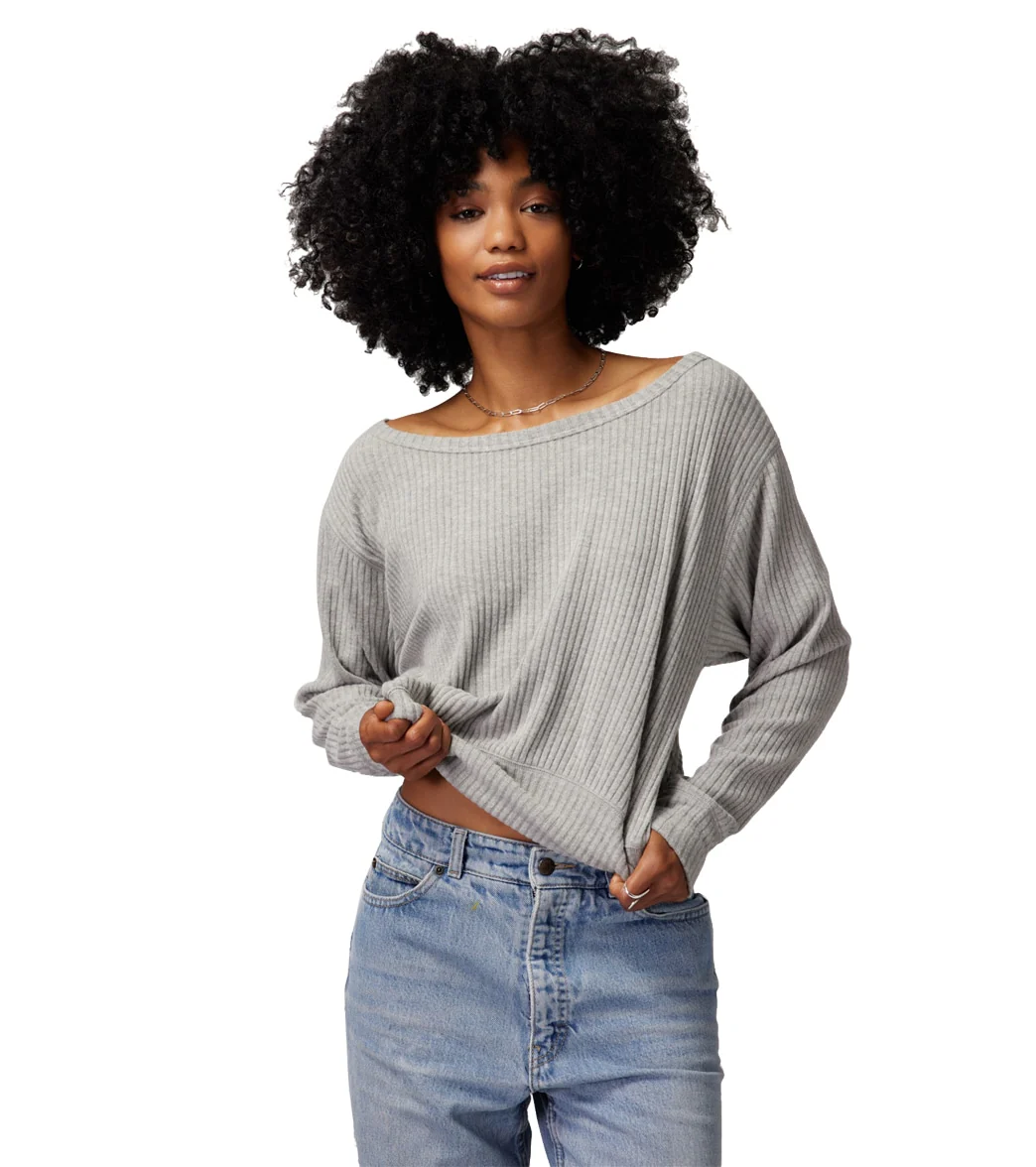 Spiritual Gangster Ballet Rib Banded Hem Vida - Image 8