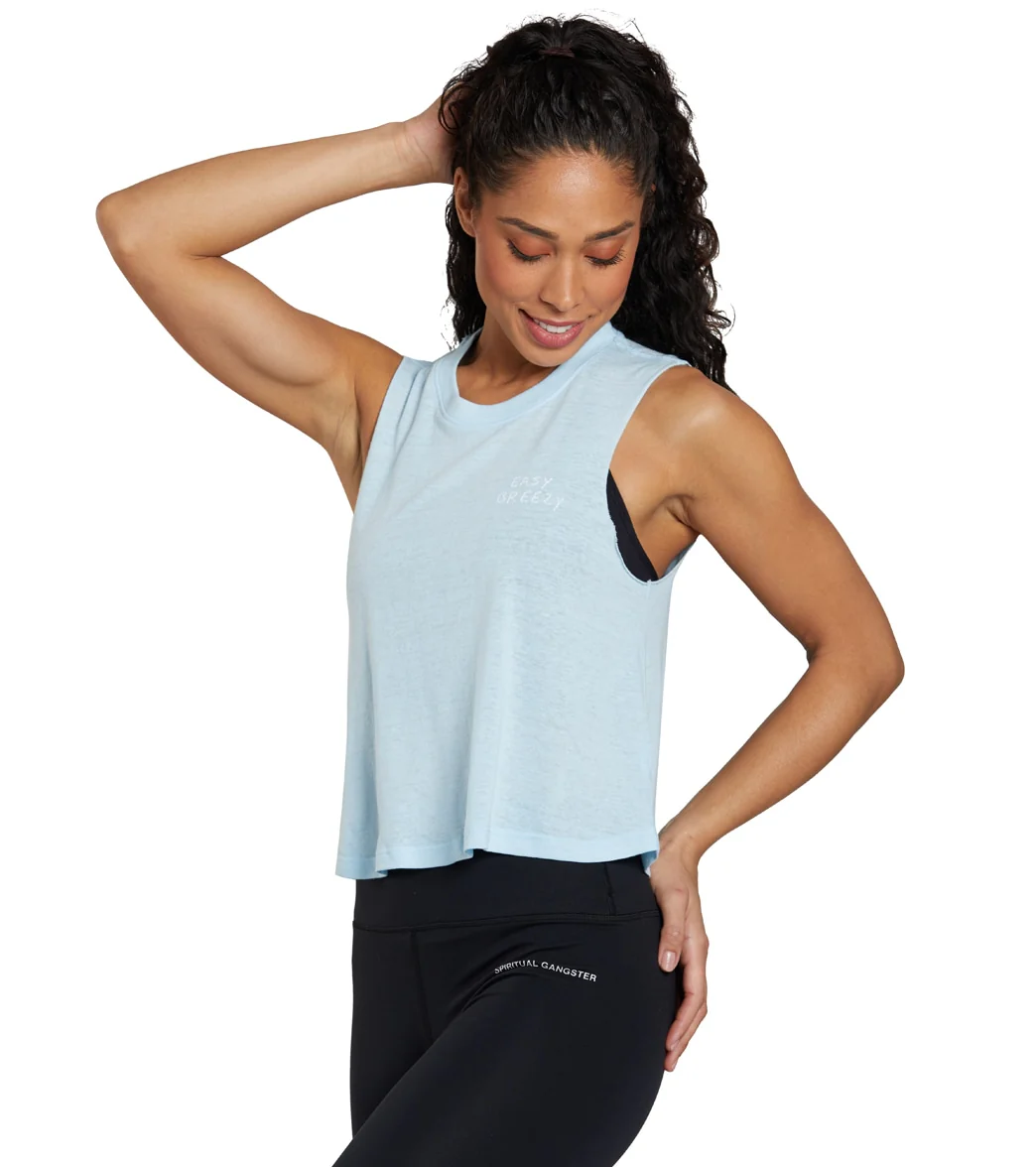 Spiritual Gangster Breezy Crop Tank - Image 4