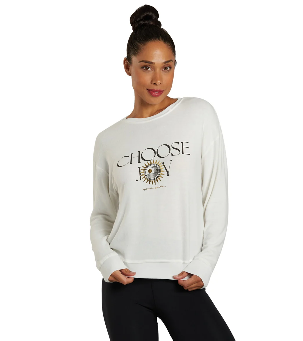 Spiritual Gangster Choose Joy Savasana Sweater - Image 7