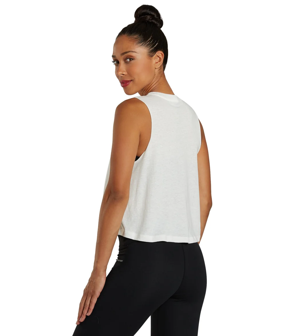 Spiritual Gangster Eternal Optimist Crop Tank - Image 4