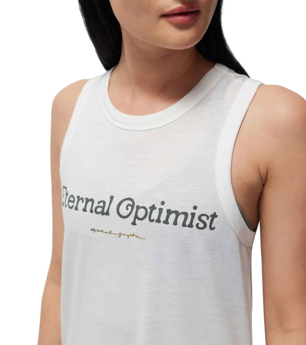 Spiritual Gangster Eternal Optimist Namaste Tank - Image 4