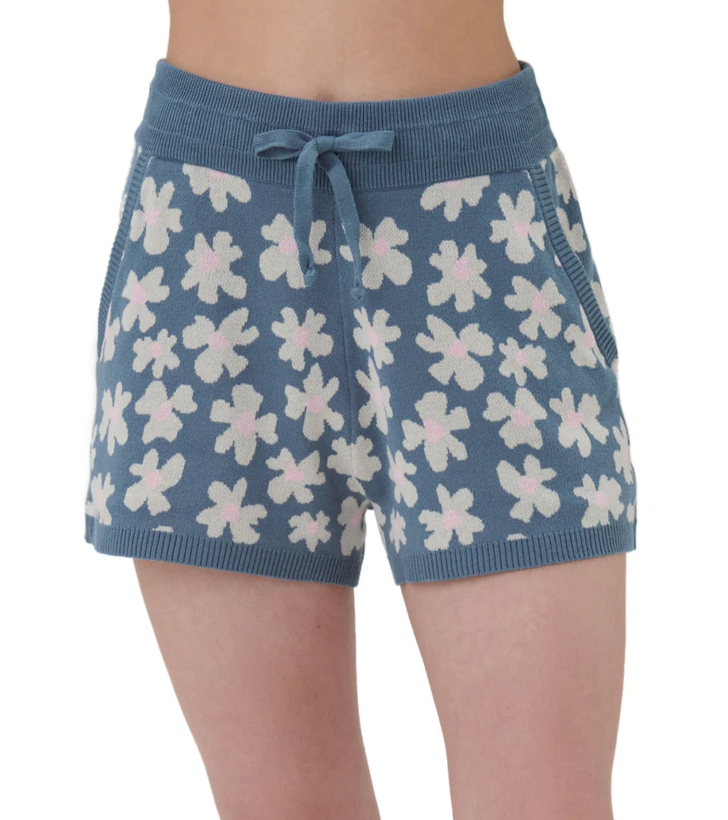 Spiritual Gangster Floral Jacquard Relaxed Short - Image 5