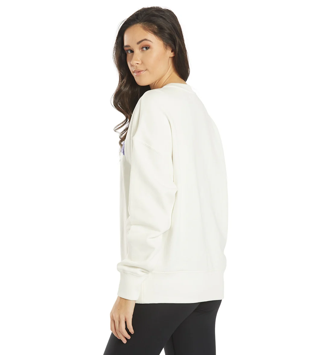 Spiritual Gangster Good Karma Relaxed Crewneck Pullover - Image 3