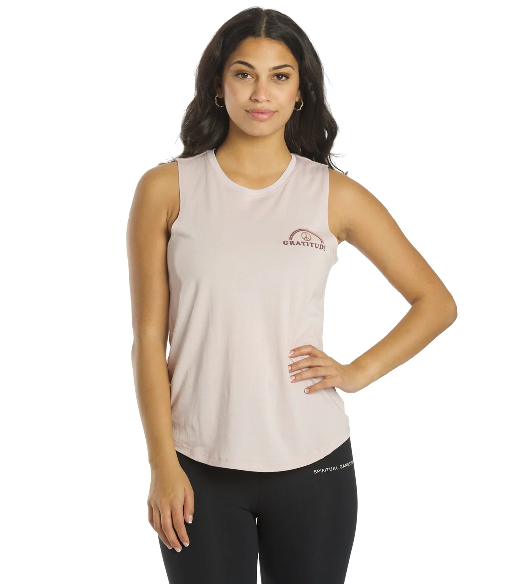 Spiritual Gangster Gratitude Muscle Tank