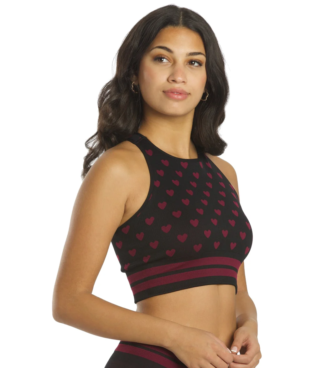 Spiritual Gangster High Neck Jacquard Bra - Image 2
