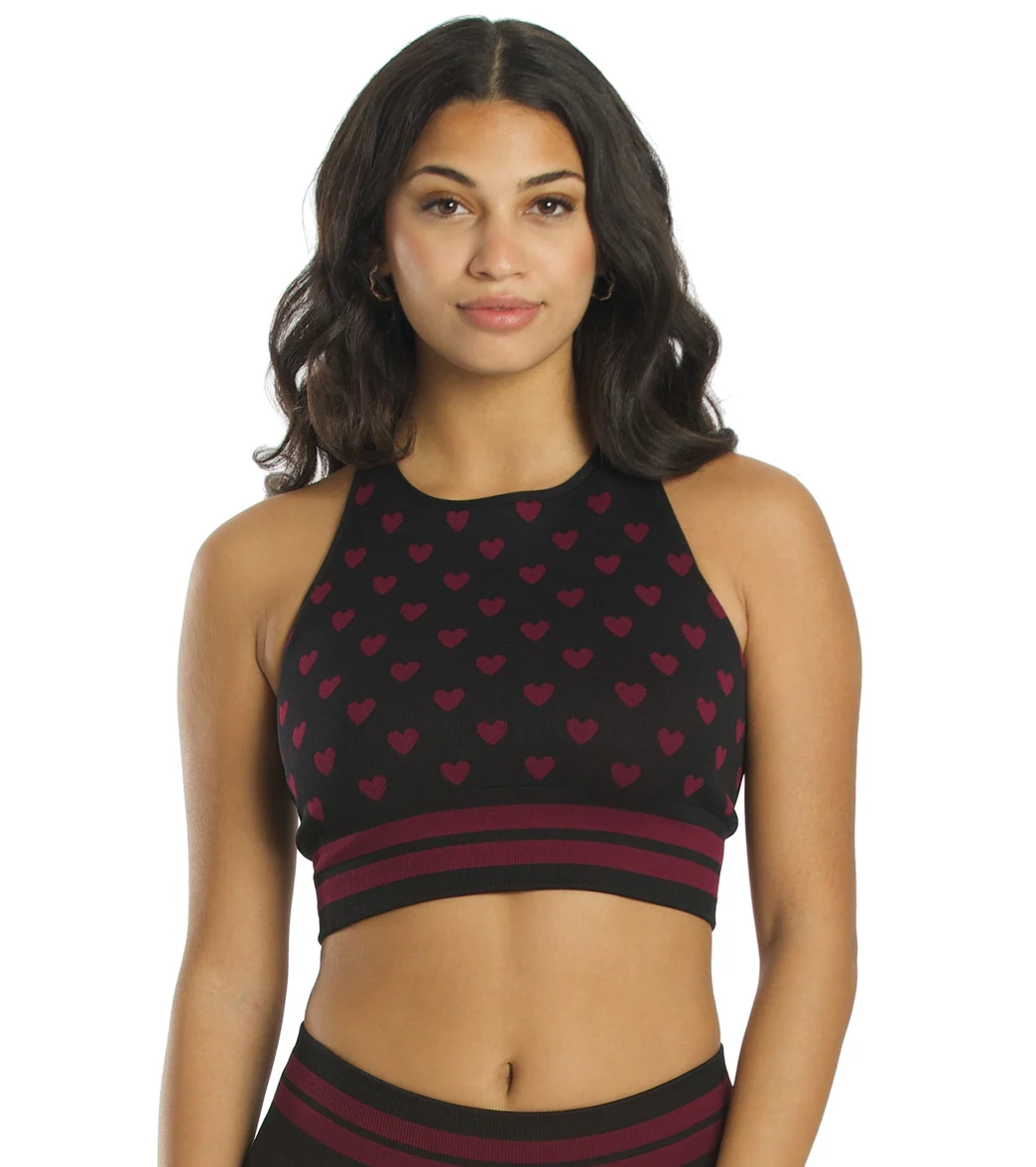 Spiritual Gangster High Neck Jacquard Bra - Image 7