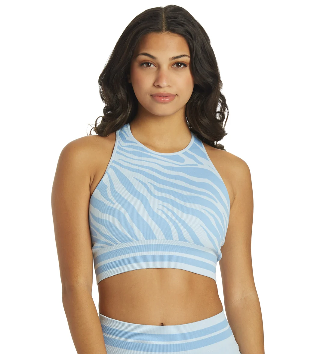 Spiritual Gangster High Neck Jacquard Bra - Image 8