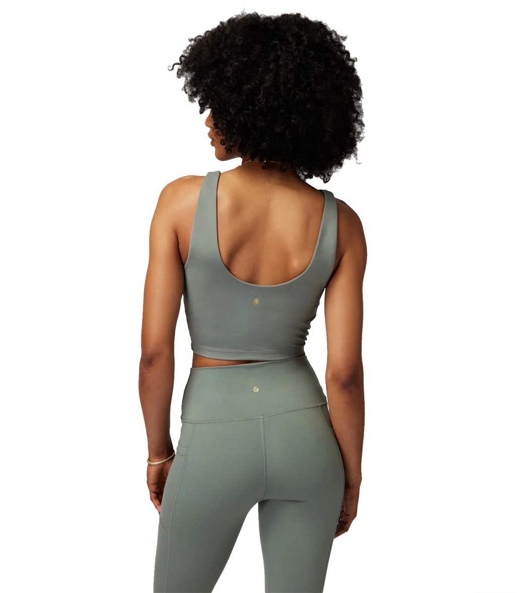 Spiritual Gangster Indie Dream Tech Eco Jersey Crop - Image 3