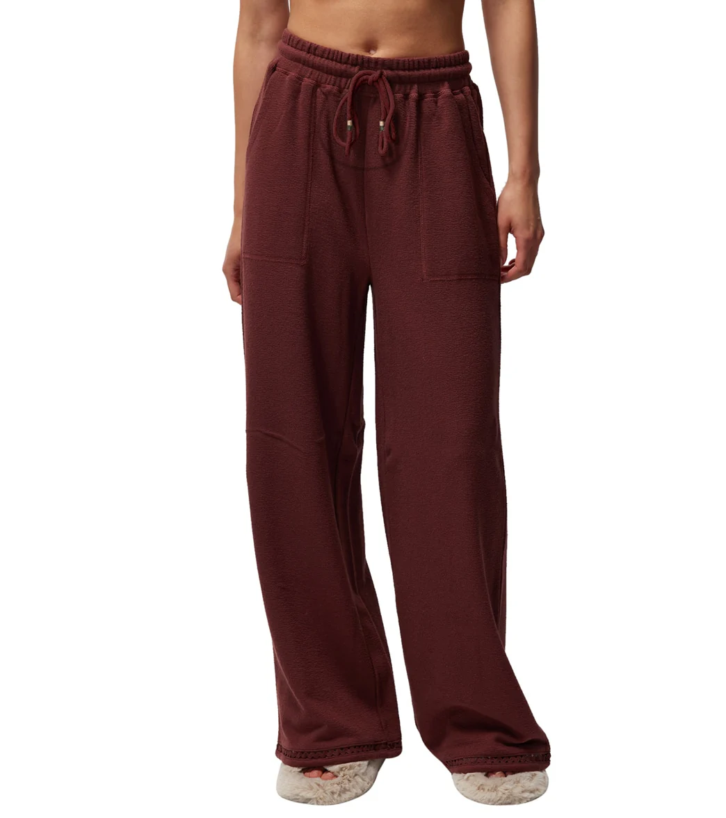 Spiritual Gangster Lofty Slub Rib Claudia Wide Leg Pant - Image 5