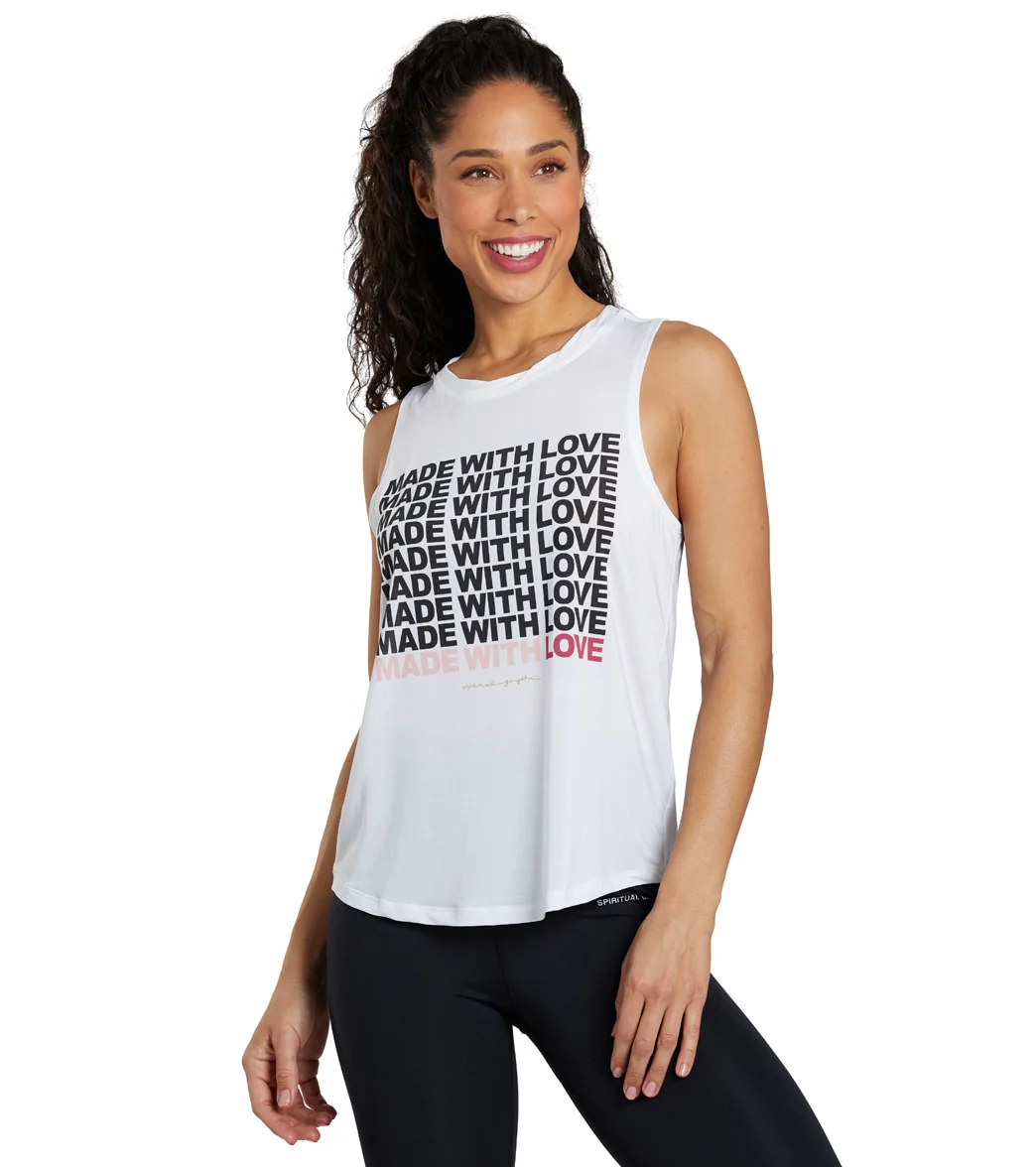 Spiritual Gangster Love Active Muscle Tank - Image 6