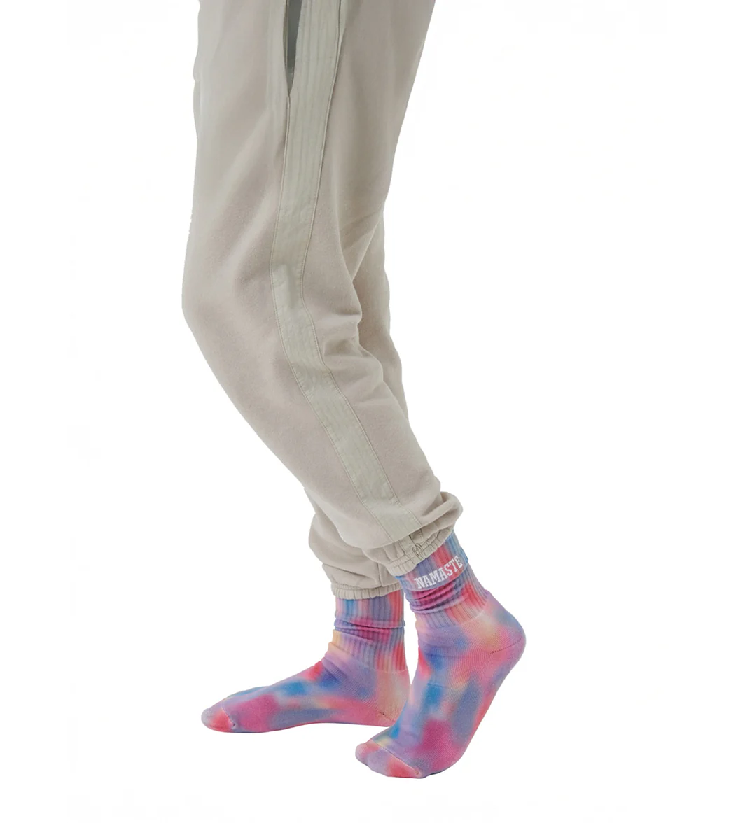 Spiritual Gangster Namaste Crew Sock - Image 4