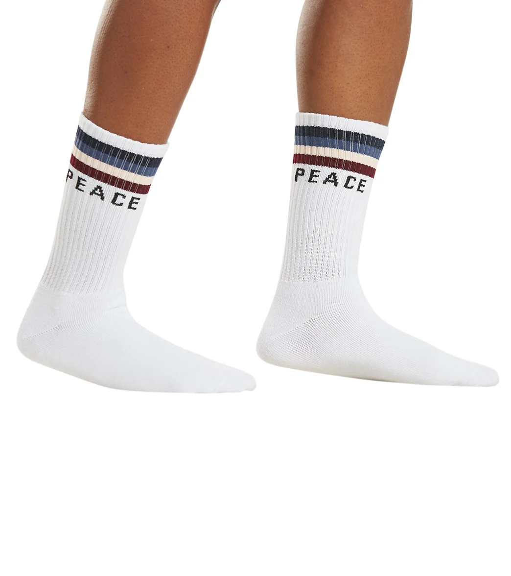 Spiritual Gangster Peace Fuzzy Sock - Image 3