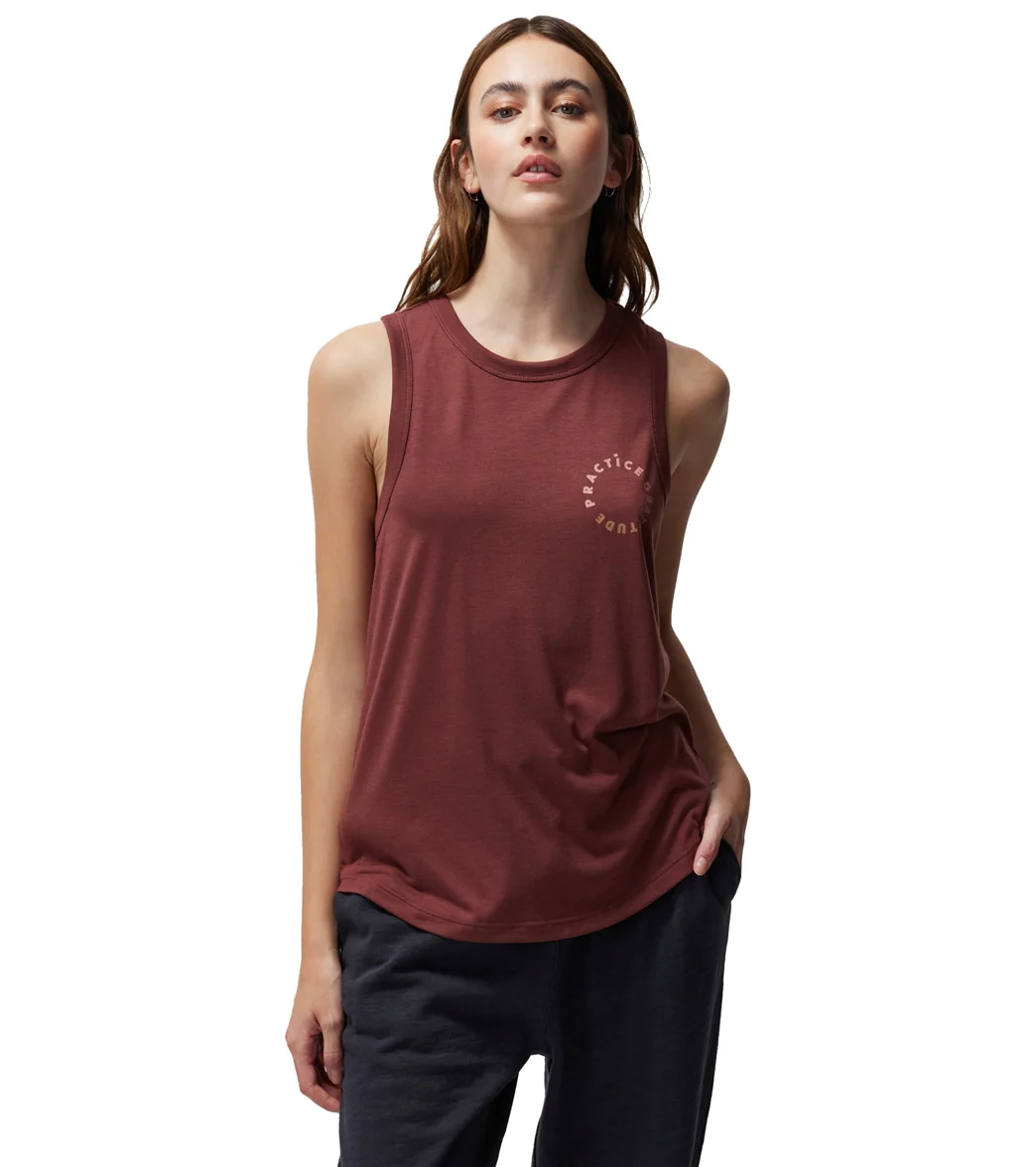Spiritual Gangster Practice Gratitude Namaste Tank