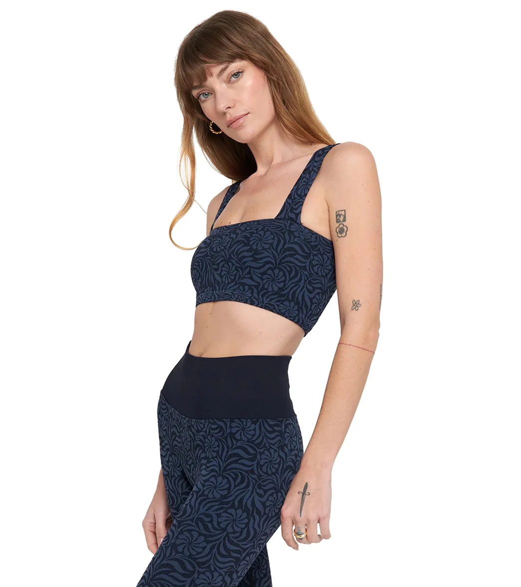 Spiritual Gangster Ria Seamless Jacquard Bra - Image 2