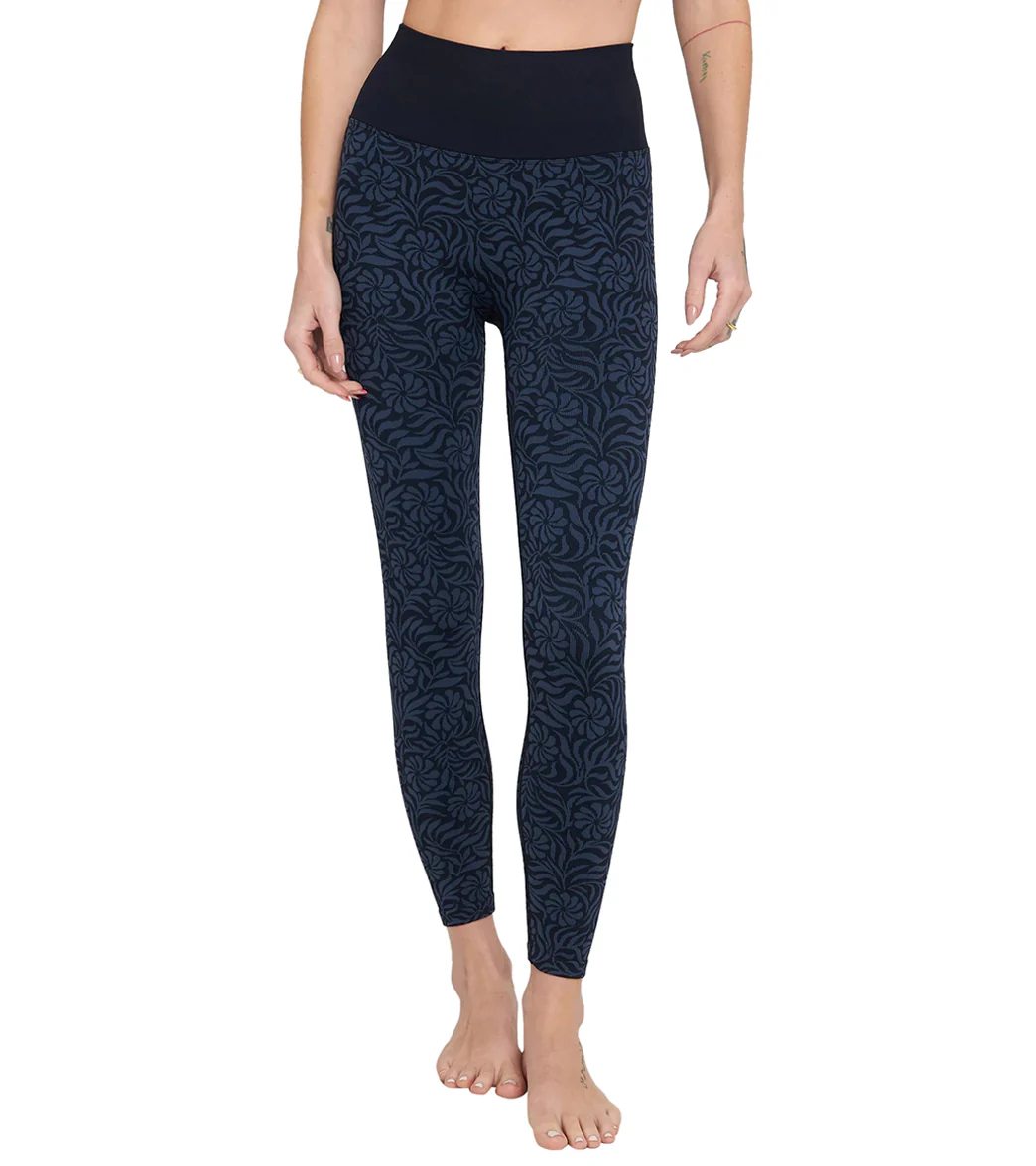 Spiritual Gangster Seamless Jacquard 7/8 Legging - Image 7