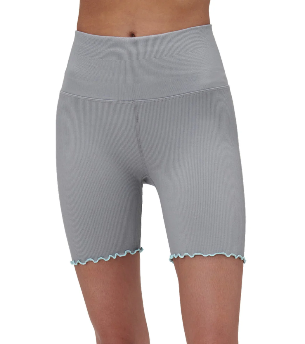 Spiritual Gangster Seamless Ruffle Biker Short - Image 6