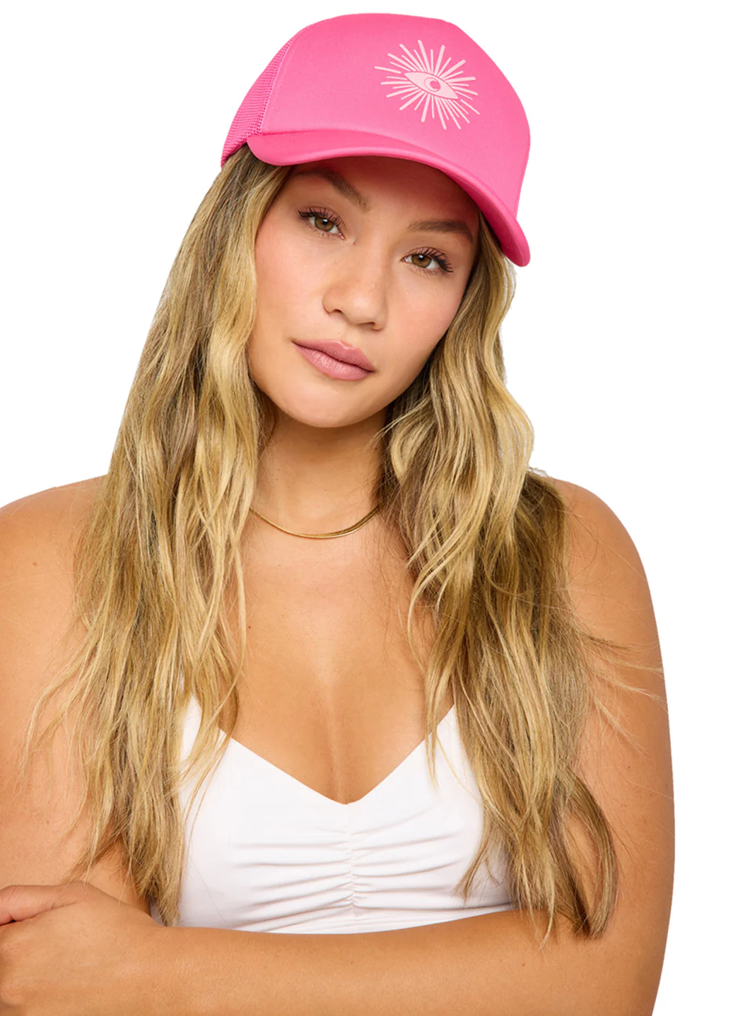 Spiritual Gangster Seeing Eye Trucker Hat